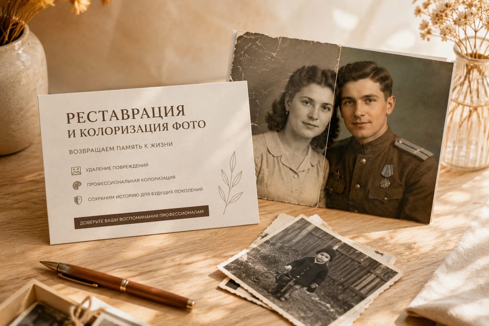 до / после